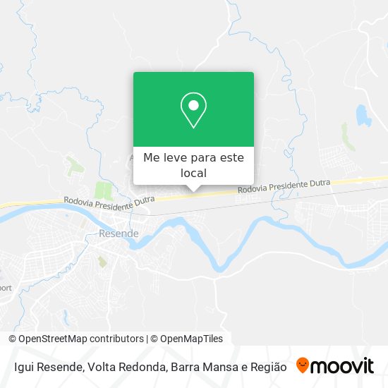 Igui Resende mapa