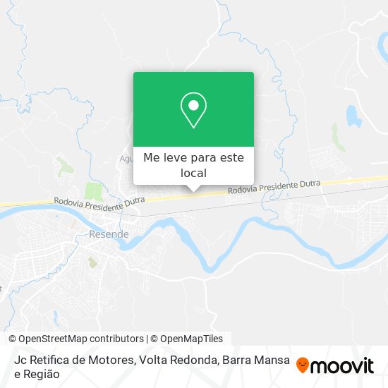 Jc Retifica de Motores mapa