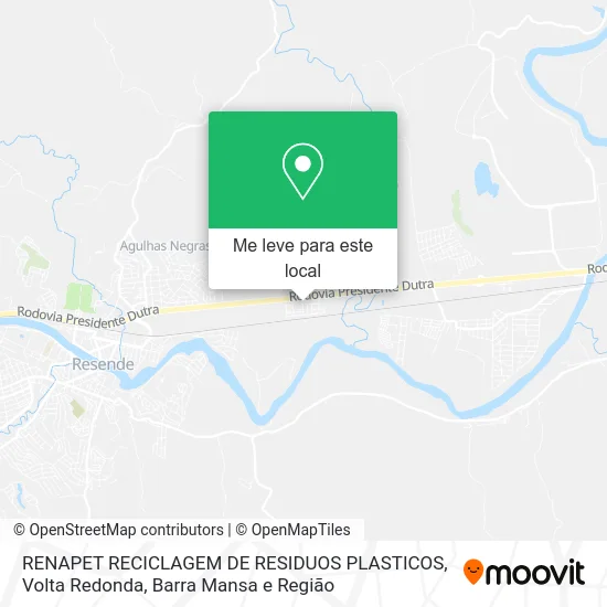 RENAPET RECICLAGEM DE RESIDUOS PLASTICOS mapa