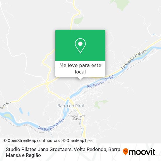 Studio Pilates Jana Groetaers mapa