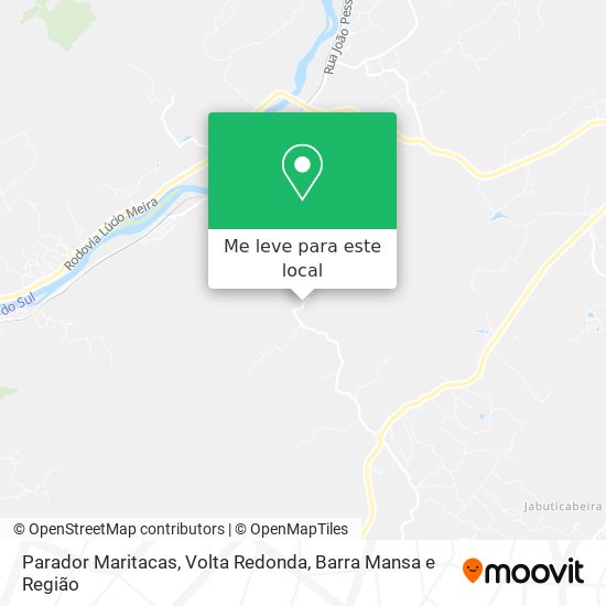 Parador Maritacas mapa