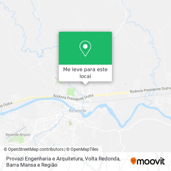 Provazi Engenharia e Arquitetura mapa
