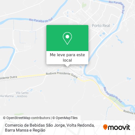 Comercio de Bebidas São Jorge mapa