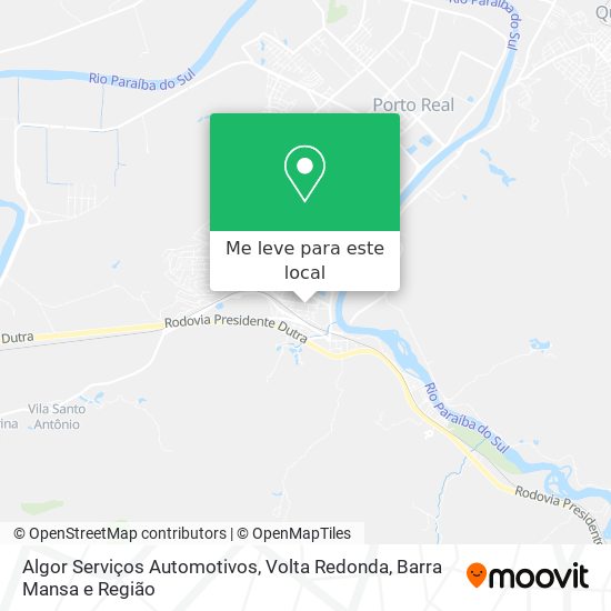 Algor Serviços Automotivos mapa