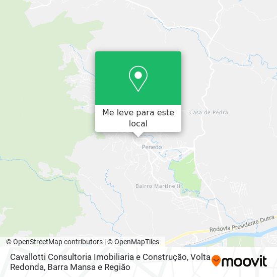Cavallotti Consultoria Imobiliaria e Construção mapa