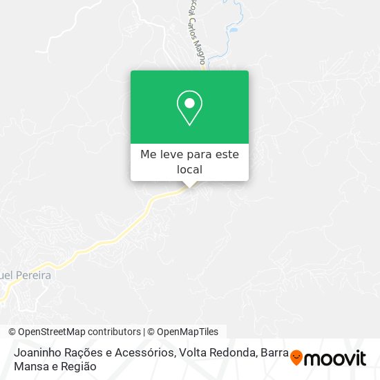 Joaninho Rações e Acessórios mapa