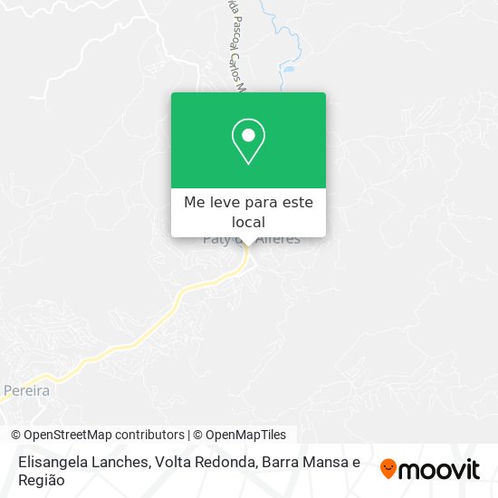 Elisangela Lanches mapa