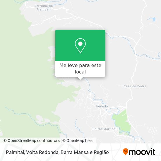 Palmital mapa