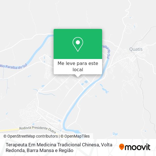 Terapeuta Em Medicina Tradicional Chinesa mapa