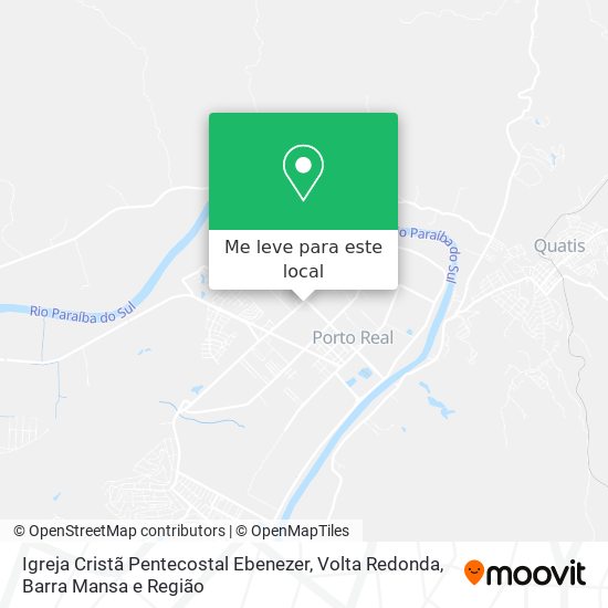 Igreja Cristã Pentecostal Ebenezer mapa