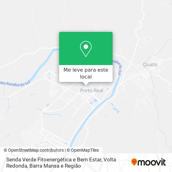 Senda Verde Fitoenergética e Bem Estar mapa