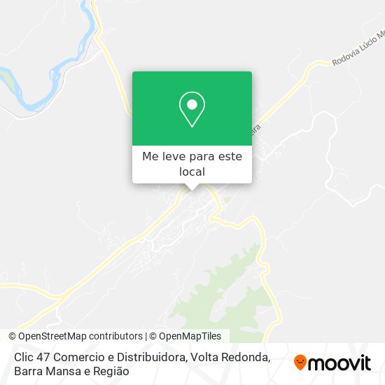 Clic 47 Comercio e Distribuidora mapa