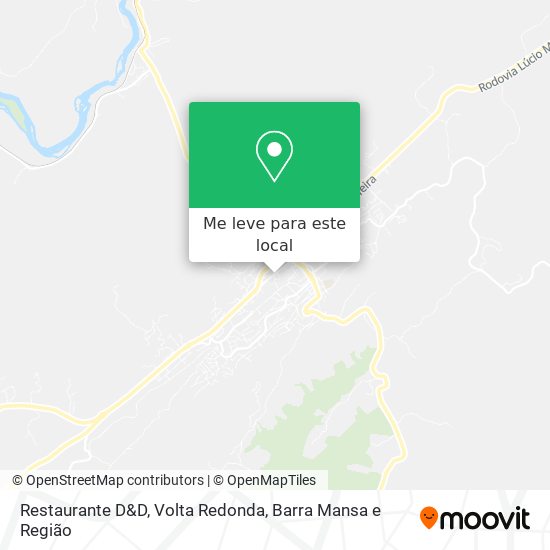 Restaurante D&D mapa