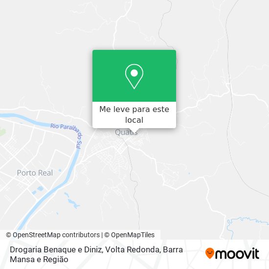Drogaria Benaque e Diniz mapa