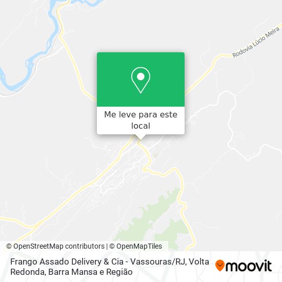 Frango Assado Delivery & Cia - Vassouras / RJ mapa