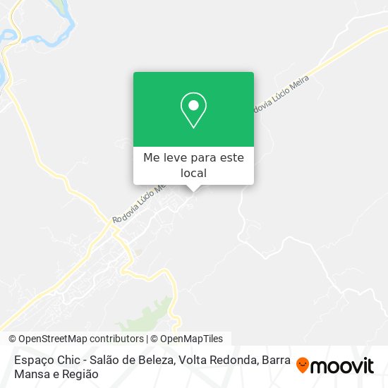 Espaço Chic - Salão de Beleza mapa
