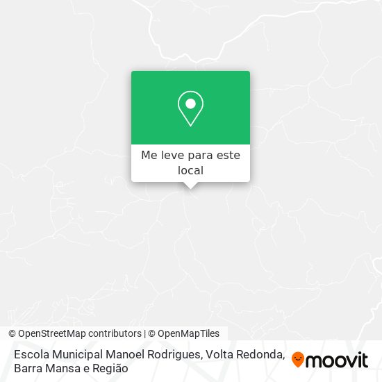 Escola Municipal Manoel Rodrigues mapa