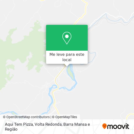 Aqui Tem Pizza mapa