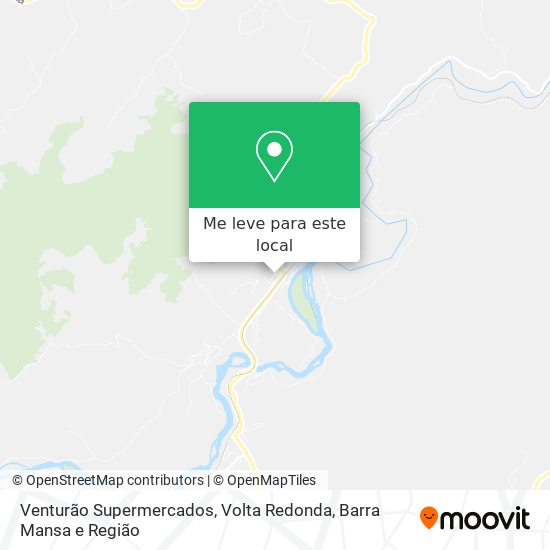 Venturão Supermercados mapa
