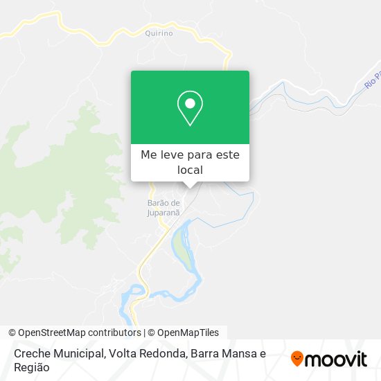 Creche Municipal mapa