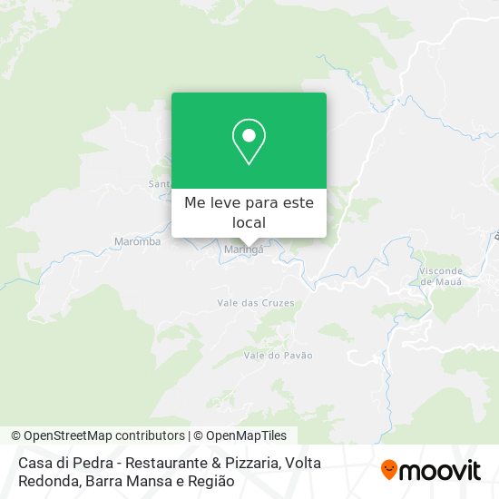 Casa di Pedra - Restaurante & Pizzaria mapa