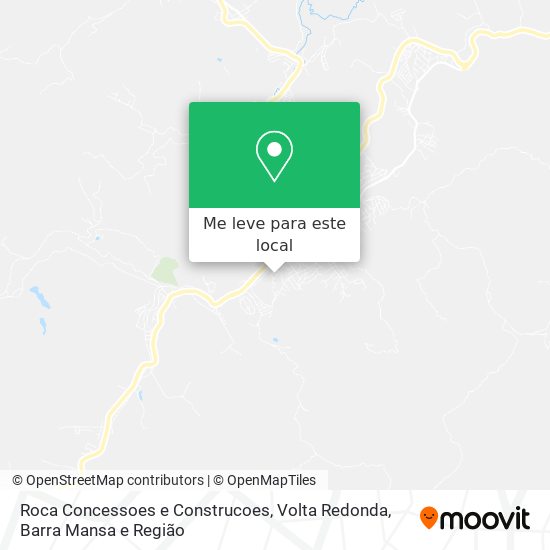 Roca Concessoes e Construcoes mapa