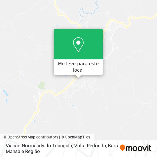 Viacao Normandy do Triangulo mapa