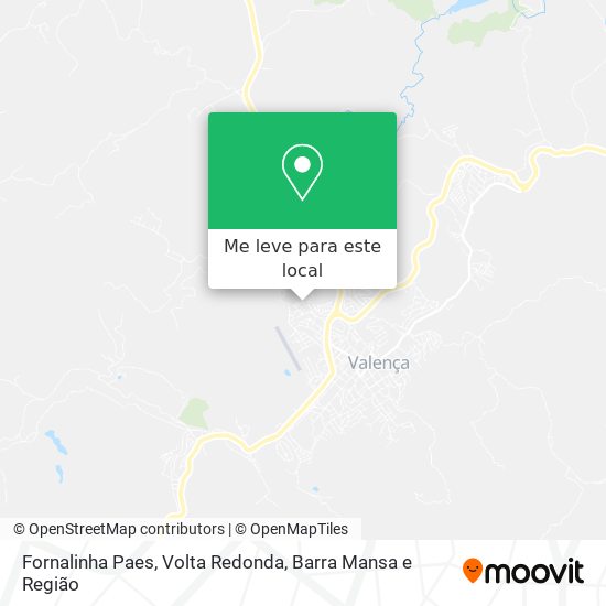 Fornalinha Paes mapa