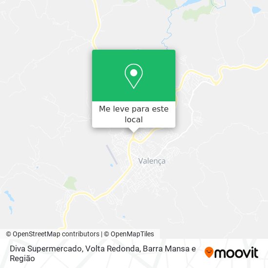 Diva Supermercado mapa