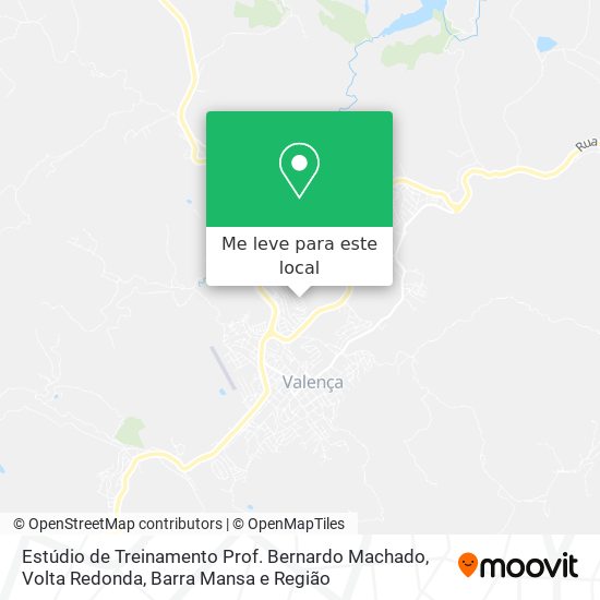 Estúdio de Treinamento Prof. Bernardo Machado mapa