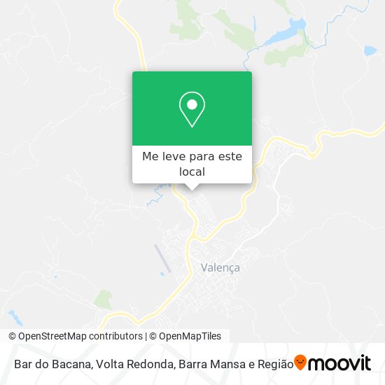 Bar do Bacana mapa