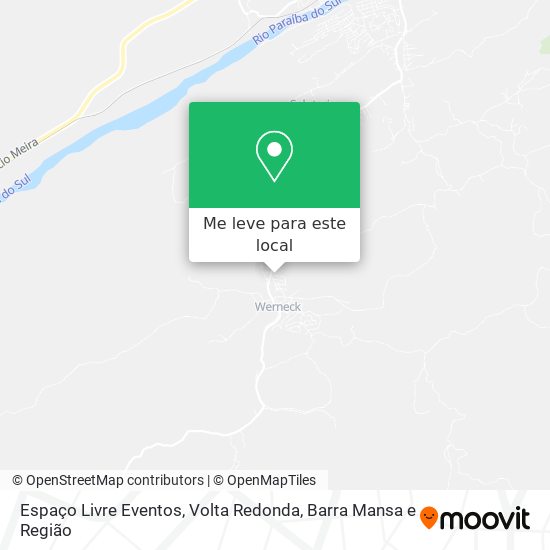 Espaço Livre Eventos mapa