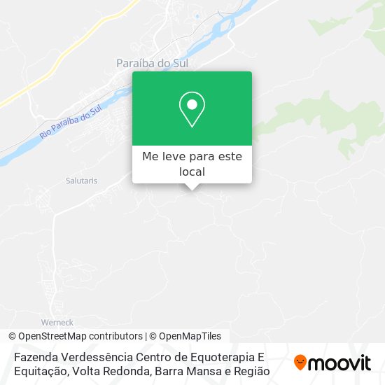 Fazenda Verdessência Centro de Equoterapia E Equitação mapa