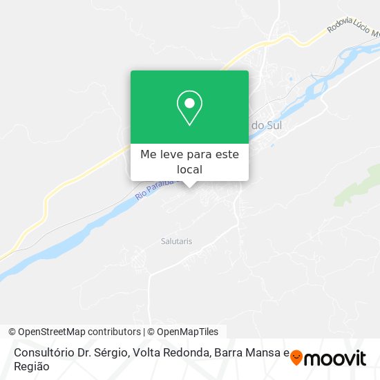 Consultório Dr. Sérgio mapa