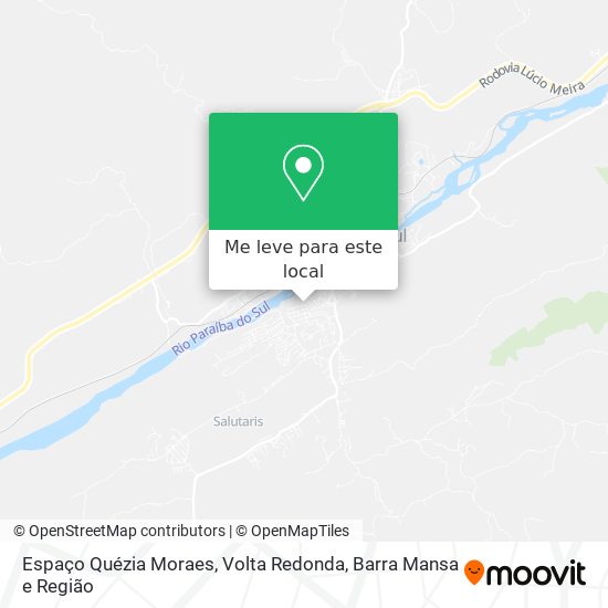 Espaço Quézia Moraes mapa