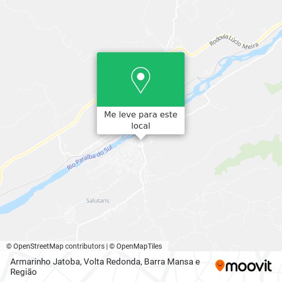 Armarinho Jatoba mapa