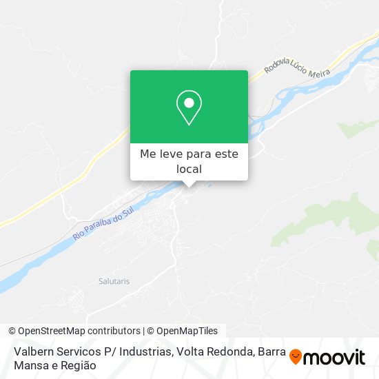 Valbern Servicos P/ Industrias mapa