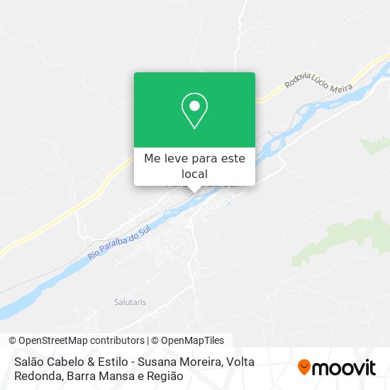 Salão Cabelo & Estilo - Susana Moreira mapa