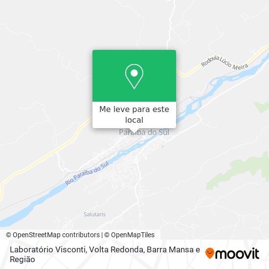 Laboratório Visconti mapa