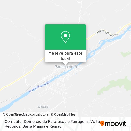 Compafer Comercio de Parafusos e Ferragens mapa