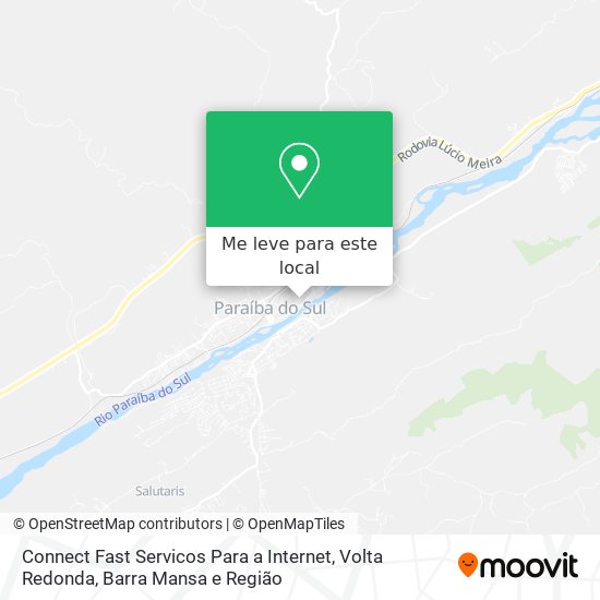 Connect Fast Servicos Para a Internet mapa