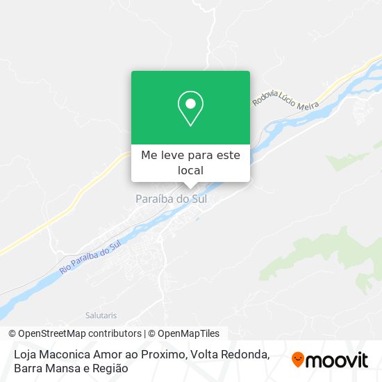 Loja Maconica Amor ao Proximo mapa