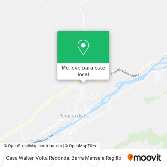 Casa Walter mapa
