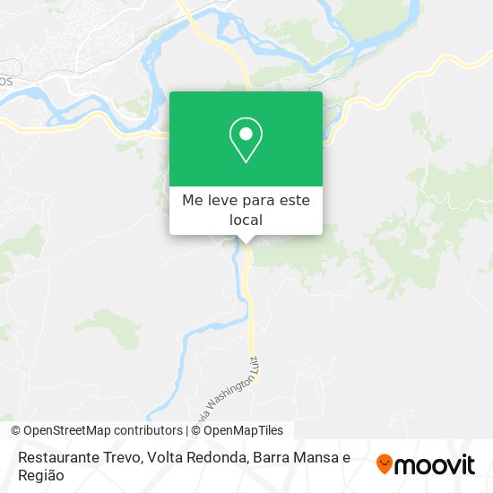 Restaurante Trevo mapa