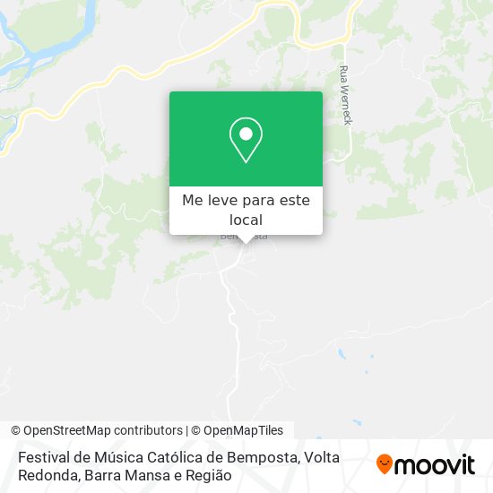 Festival de Música Católica de Bemposta mapa