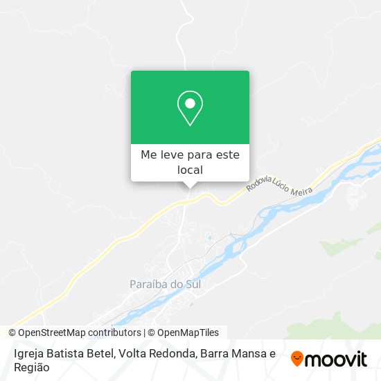 Igreja Batista Betel mapa