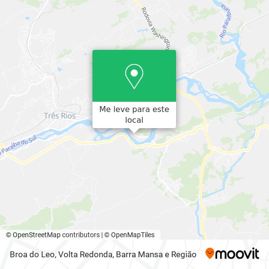 Broa do Leo mapa