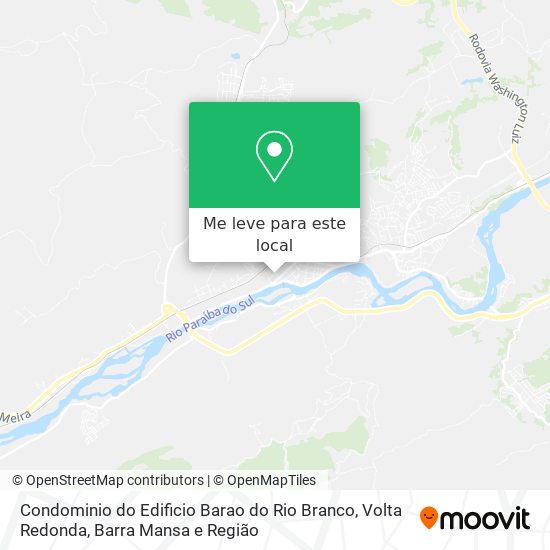 Condominio do Edificio Barao do Rio Branco mapa