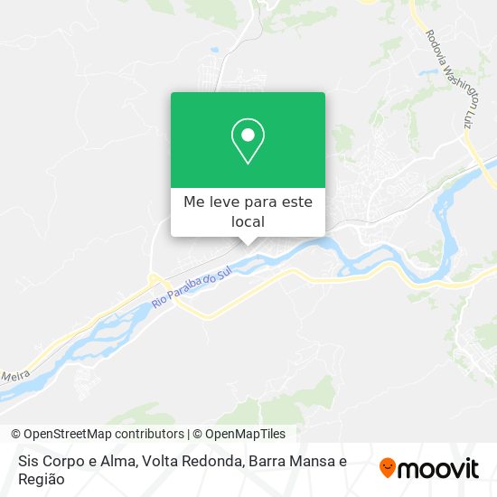 Sis Corpo e Alma mapa