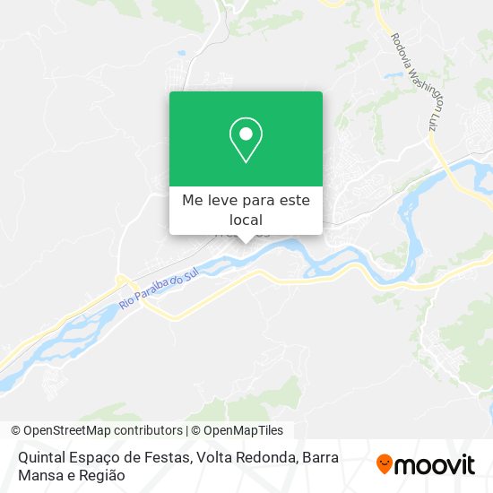 Quintal Espaço de Festas mapa